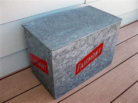 metal milk boxes|galvanized metal milk box.